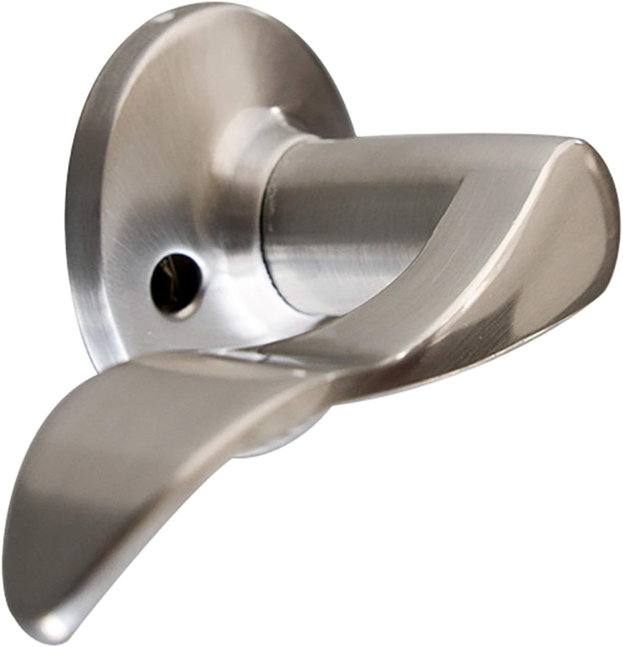 Design House 726984 Stratford Left Hand Dummy Door Lever, Satin Nickel