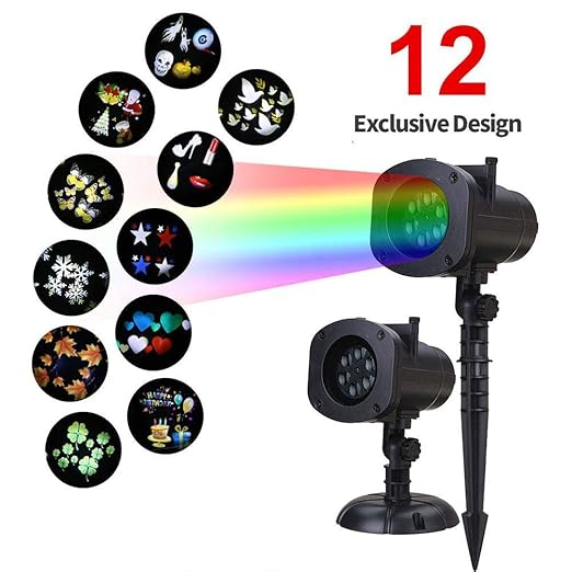 Waterproof Finmind Halloween Christmas Projector Lights ...