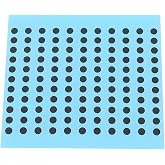 eMagTech 1 Sheet 4mm Circular Conductive Button Pads Suitable for Restoring Functionality to Remote and Controller Buttons