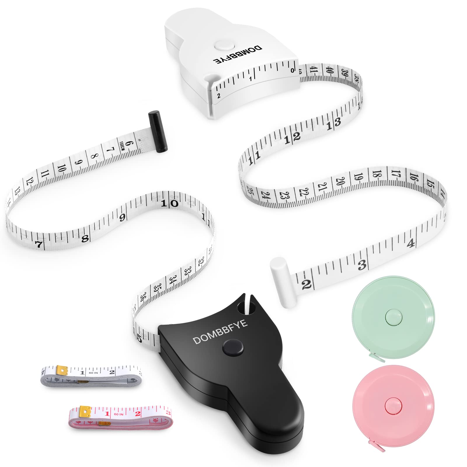 Mua 6 Pieces Body Measure Tape 60inch (150cm), Tape Measure Body Measuring Tape, Retractable