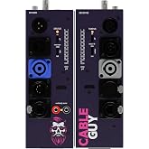 Cable Guy&trade; Blizzard Lighting's Multi-Function Cable Tester &ndash; Pro Audio &amp; Lighting Cable Checker for XLR, HDMI, RJ45, powerCON&reg;, TRS, RCA, Through-Wall Testing, Durable Steel Housing