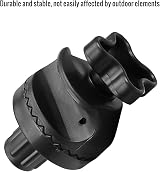 GUZIKO 2 Pcs Garden Swing Plastic Fittings 2.2cm Frame Interface view 4