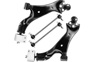 TadaMark Front Lower Control Arm with Stabilizer Sway Bar End Link Fit for 2010-2017 Chevrolet Equinox GMC Terrain - 4pcs