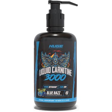 dymatize l carnitine amazon Huge Supplements Liquid L-Carnitine 3000, Superior Potency Infused with 500mg MitoBurn & 25mg GBB, Premium Stim-Free & Energy Boost, Convenient Pump Top, 32 Oz (60 Servings) : Health & Household 2x TAWAS GLUTATHIONE WHITE Luxe Slim Beauty Talks Flavor:Peanut Butter  Crunch