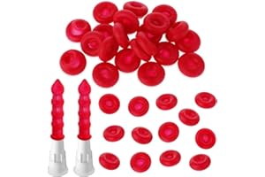 Amaxiu 20Pcs Caulk Caps, Caulk Saving Cap Caulking Tube Sealing Caps Caulk Saver Cover Sealer Caulk Nozzles Caps for Sealing Preserving