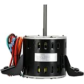 0131F00042SP Blower Motor, 1/2HP 7A 1130RPM 115V | 0131f00042sp Furnace Blower Motor 1/2 HP Compatible with Goodman Furnace ACS90704CXA, ACS90904CXA, AMH80704BN etc