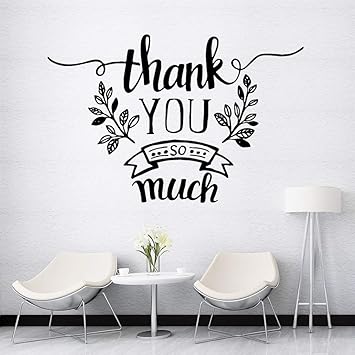 Diversion Muchas Gracias Wall Art Sticker Calcomanias De Pared