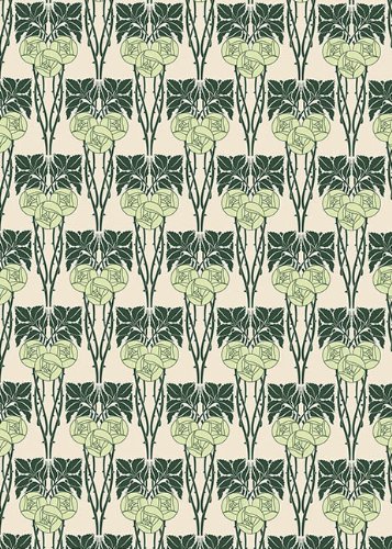 Art Nouveau: Gift Wrapping Paper Book: 1 (English, French, Italian, Dutch, German, Spanish, Japanese and Chinese Edition)