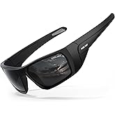 ACBLUCE Polarized Fishing Sunglasses for Men Women - Floating Wrap Around Sport Glasses for Surfing Running Driving