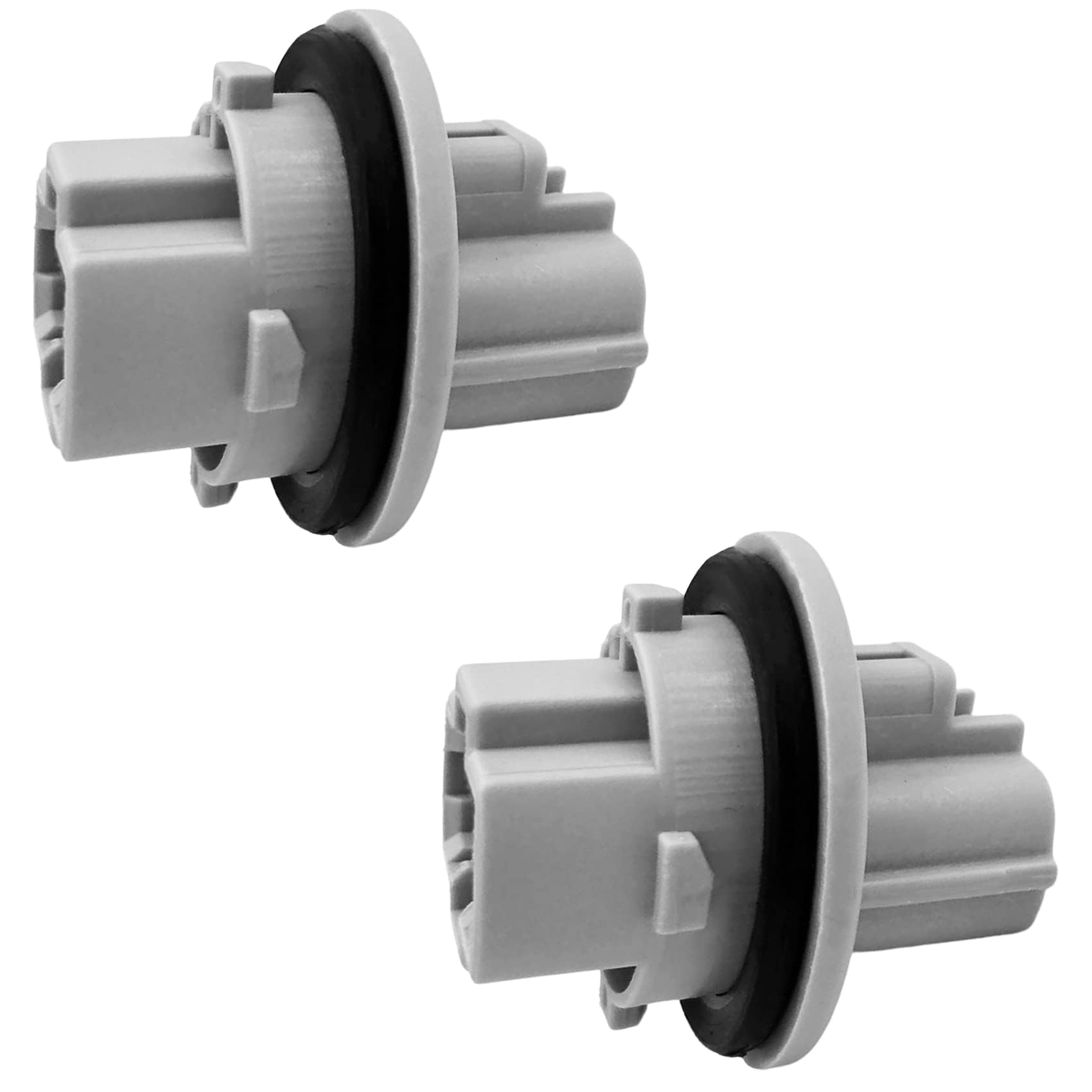 Photo 1 of 2 PCS Front Turn Signal Light Bulb Plug Socket, 90075-60060 Socket Plug Front Turn Signal Light Bulb Socket Replacement for Toyota Tundra, Tacoma, Sequoia, 4Runner, Venza