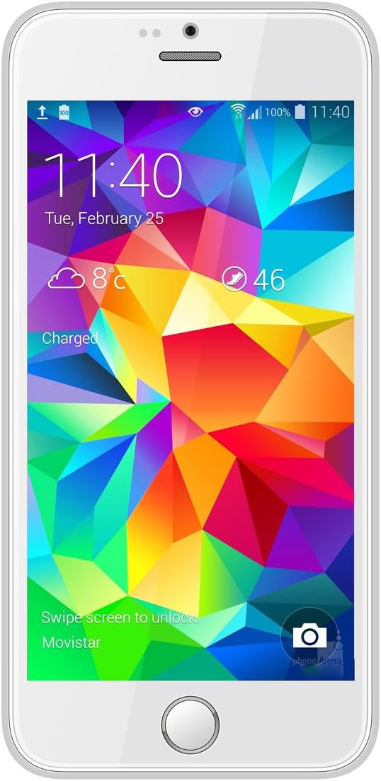 Blackview Ultra(A6) Android 4.4 MT6582 Quad Core 1.3GHz 8GB ROM WCDMA Unlocked Smartphone (White)