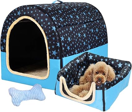 Lit Pour Chien Grand Chien Niche à Chien Hiver Garder Au Chaud Lavable Quatre Saisons Chenil Chien Intérieur Niche à Chien 6 Couleurs Taille 6