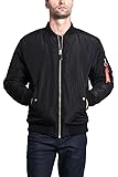 G-Style USA Men's Solid Color MA-1 Bomber Flight