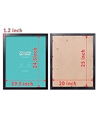 LaVie Home 20x25 Picture Frame Black, Puzzles Frame