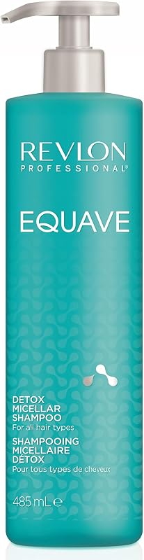 Equave Detox Micellar Shampoo For All Hair Types, Shampoo Micellare, Shampoo Detox, Detergente, Arricchito Con Cheratina, Per Tutti I Capelli – 485ml