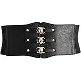 Nanxson Womens Elastic Wide Waist Band Tied Waspie Corset Obi Waist Belt PDW0077