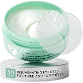 Patchology Rejuvenating Under Eye Patches with Caffeine &amp; Collagen | 30pk | Hydrating Gel Eye Masks | Targets Dark Circles, Puffiness &amp; Undereye Bags | Depuffing Under Eye Treatment