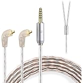 okcsc ER4SR to 4.4MM Upgraded Replacement Cable for Etymotic Earphones Cable 4 Core for Etymotic ER4SR ER4XR ER3XR ER3SE ER2XR ER2SE LN008099 3.94FT