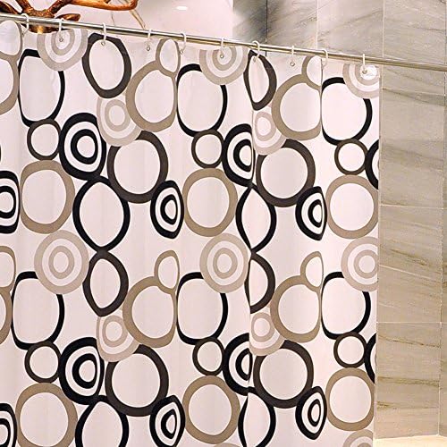 Shower curtains Padded waterproof mildew Hotel shower curtain Curtain in the bathroom of partition blinds-A 200cm240cm