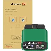 Vgate vLinker FD BT3.0 OBD2 Scanner for FORS-can Fixed Diagnostic Tool | Car Code Reader OBD2 Adapter, Compatible with Android &amp; Windows