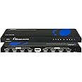 OREI 4K 1 in 8 Out HDMI Splitter 4:4:4 8-bit - HDMI 2.0, HDCP 2.2, 18 Gbps, 4K @ 60Hz HDMI Duplicator/Distributor UltaHD High Resolution (1x8)