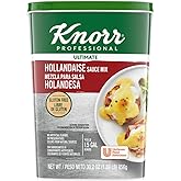 Knorr Professional Ultimate Hollandaise Sauce Mix Vegetarian, Gluten Free, No Artificial Flavors or Preservatives, No added MSG, 30.2 oz, Pack of 4
