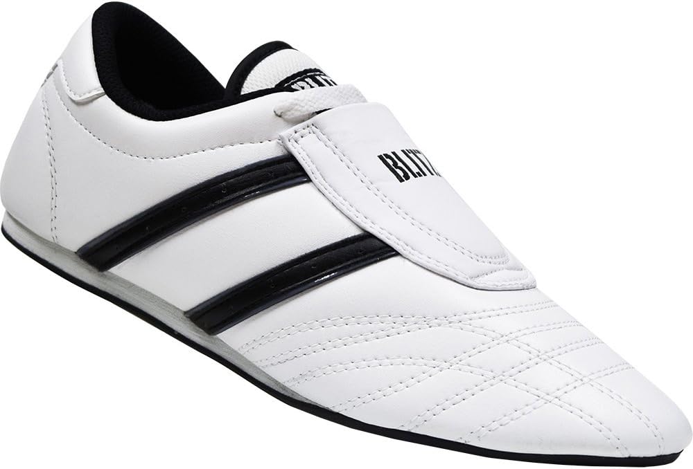 Blitz Kid's Martial Arts Training Shoe, White, Size UK 4