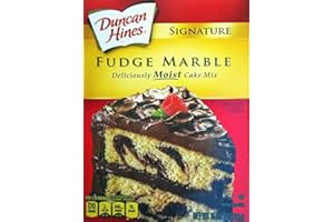 Ducan Hines Signature Fudge Marble Cake Mix (Pack of 2) 15.25 oz Boxes
