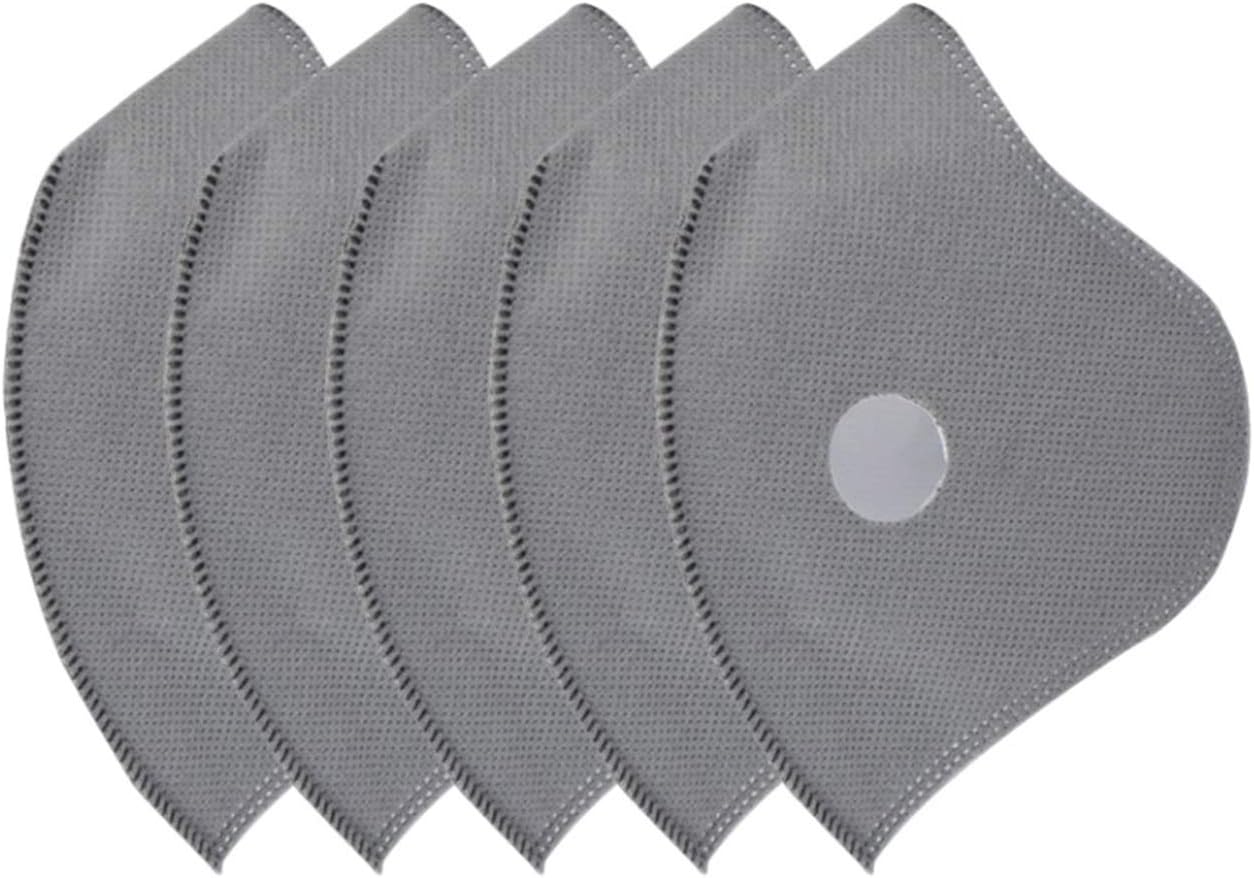 Set of 10 Activated Carbon PM2.5 Filters, Active Carbon Filters for Mesh or Neoprene Mask