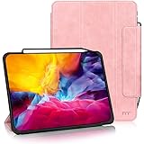 FYY Case for iPad Pro 11 Inch 2020 & 2018,Support iPad Pencil Charging,Auto Wake/Sleep, Protective Leather Cover with Pencil 