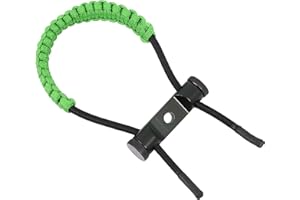 ARCHEREST Archery Bow Wrist Sling, 550 Paracord Strap with Stretch Lanyard Fit for Compound Bow Stabilizer & Recurve