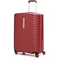 MODO BY RV RONCATO Rigid Suitcase with Expandable Centre and 4 Swivel castors, Red, 67
