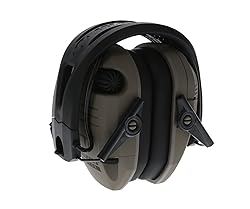 Walker's Razor Tacti-Grip Earmuffs- Flat Dark