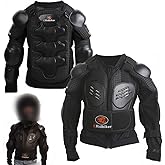 Kids Chest Protector Motocross Dirt Bike Gear Motorcycle Full Body Armor Jacket Protective Back Spine Protector Vest Gear
