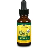 TheraNeem Neem Oil for Women &amp; Men, Face, Hair, Nails &amp; More, 1 fl oz | Organic Neem Seed Essential Oil for Skin Care, Certified USDA Organic, Cold Pressed Plant Extract