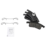 TRQ Rear Brake Pads Ceramic Compatible with