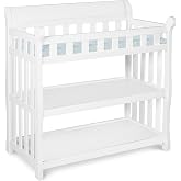 Delta Children Eclipse Changing Table with Changing Pad, White