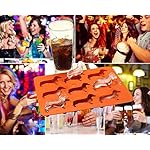 LYWUU-Dachshund-Dog-Shaped-Silicone-Ice-Cube-Molds-and-Tray