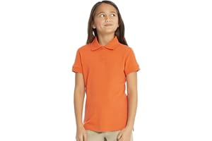 Real School Uniforms Unisex Short Sleeve Fem-Fit Polo