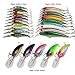 Shelure Minnow Fishing Lures for Bass Trout Sinking Crankbaits Jerkbaits Saltwater Hard Lure (A1 Series)