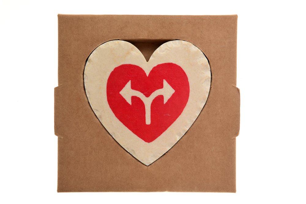 SVE Stoneheart Stone Heart of Design, Marble 10x10x2 cm Two Ways