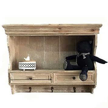 Amazon Com Gang Home Solid Wood Wall Cabinets Coat Hooks Racks