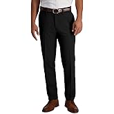 Haggar Men's Cool 18 Pro Slim Fit Flat Front Super Flex Waistband Casual Pant