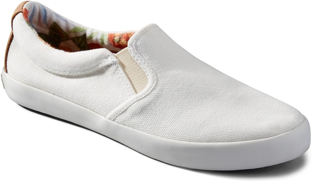 Tommy Bahama Women's Enisa Canvas Ivory 8 M Fashion Sneakers