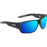 Baj&iacute;o Vega Polarized Sunglasses - Large Fit - Full Wrap | Patent-pending LAPIS lenses - Ergo Rubber Inserts - Wide Sun Blocking Temples - Flex Hinges - Sun Ledge