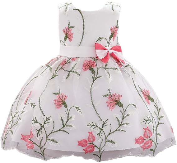 Amazon Co Jp ベビードレス 結婚式 子供ドレス セレモニードレス フォーマルドレス ベビー服 女の子 プリンセス ファッション
