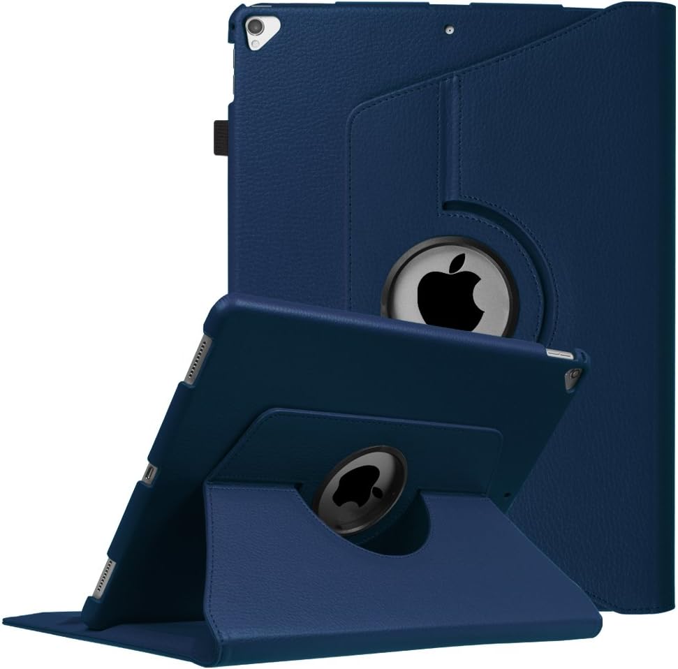 FINTIE Rotating Case for iPad Pro 12.9 (2nd Gen) 2017 / iPad Pro 12.9 (1st Gen) 2015-360 Degree Rotating Stand Case with Smart Protective Cover Auto Sleep/Wake