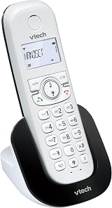 VTech CS1500 DECT Cordless Phone with Call Block, 1 Handset, White view 3