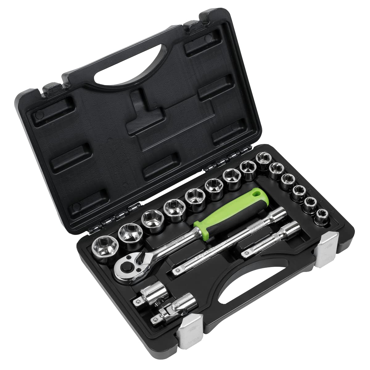 Sealey 3/8" Sq Drive Socket Set - Metric 19pc S01235