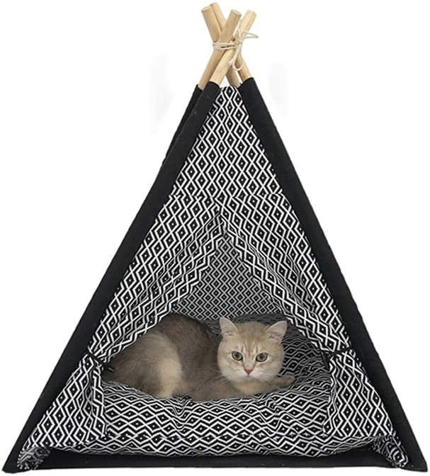 Wen Ying Cat Bed Cat Tent Cat Climbing Frame Small Solid Wood Removable